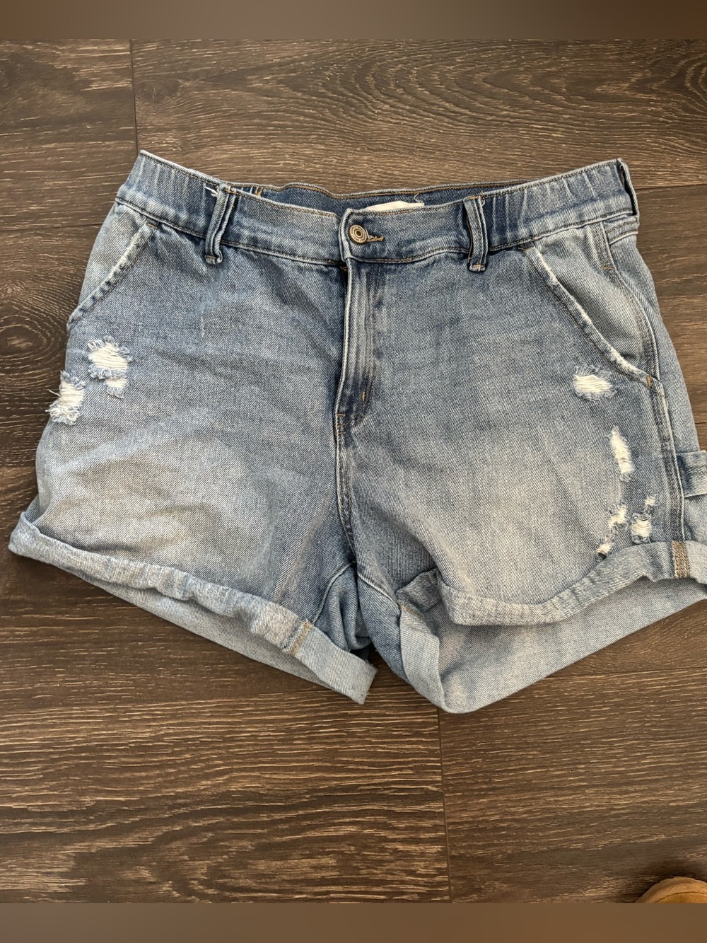 Happily Grey Ladies denim shorts size 11